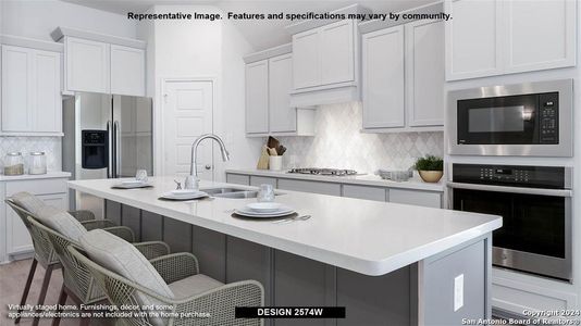 New construction Single-Family house 351 Alpine Lakes, Canyon Lake, TX 78130 Design 2574W- photo 2 2