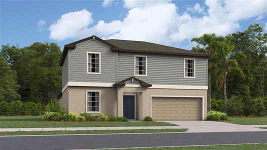 New construction Single-Family house 13107 Merlot Sunstone Cove, Parrish, FL 34219 - photo 0