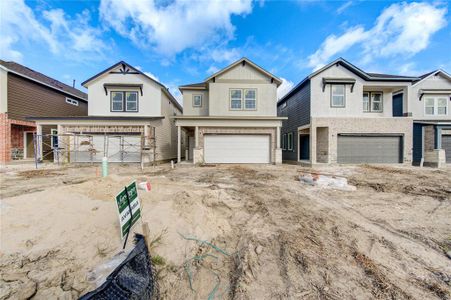 New construction Townhouse house 14947 Eagle Feather Ct., Houston, TX 77090 Brayden- photo 0