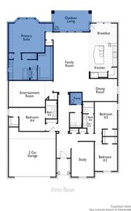 New construction Single-Family house 12322 Fort Dameron, San Antonio, TX 78245 Chesterfield Plan- photo 20 20