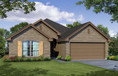 Elevation B | Concept 1730 at Silo Mills - Select Series in Joshua, TX by Landsea Homes