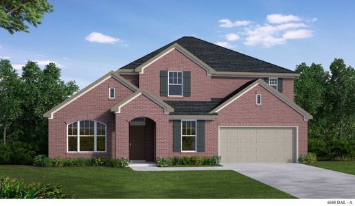 New construction Single-Family house 6205 Whitebrush Place, Fort Worth, TX 76123 - photo 1 1