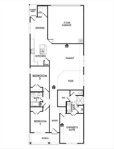 New construction Single-Family house 2009 Kit Fox Run, Mesquite, TX 75181 Bastrop- photo 1 1