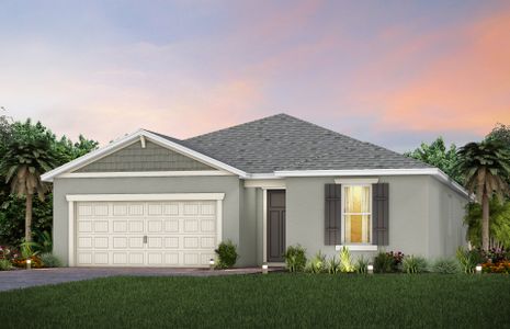 New construction Single-Family house 1964 Spring Shower Circle, Kissimmee, FL 34744 Palmary- photo 0