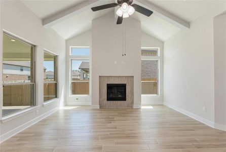 New construction Single-Family house 106 Rockrose Cv, Bastrop, TX 78602 The Lindy- photo 12 12