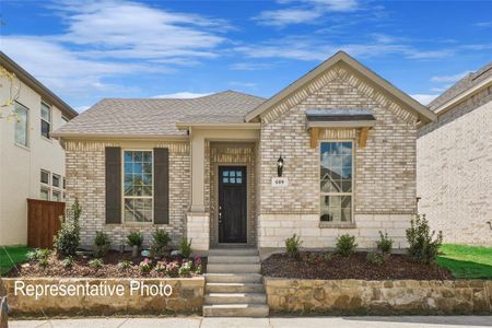 New construction Single-Family house 2012 Belvedere Street, Garland, TX 75041 Artistry Series - Carroll II- photo 0