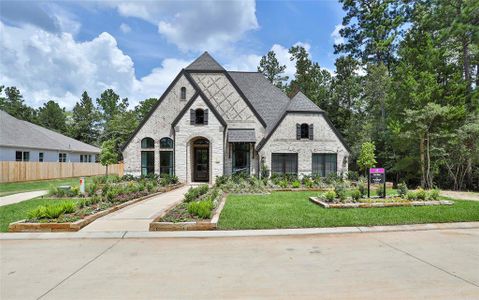 New construction Single-Family house 124 Founders Grove Loop, Conroe, TX 77318 Design 2944W- photo 0