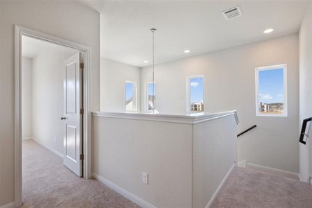 New construction Townhouse house 8571 Wellspring Loop, Round Rock, TX 78665 Plan H- photo 23 23