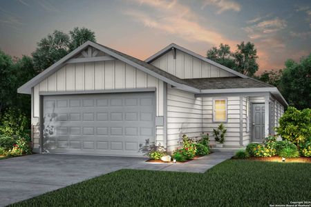 New construction Single-Family house 6203 Antares, San Antonio, TX 78218 Adams- photo 0