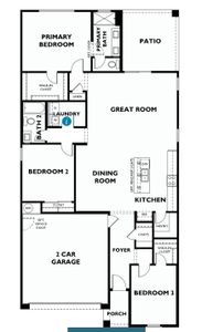 New construction Single-Family house 12149 W Levi Dr, Avondale, AZ 85323 Plan 3501 Exterior A- photo 1 1
