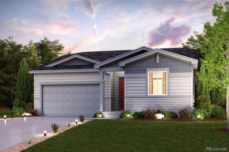 New construction Single-Family house 5882 Red Barn Avenue, Mead, CO 80504 Telluride- photo 0