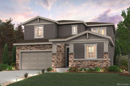 New construction Single-Family house 1384 Brookfield Place, Erie, CO 80026 Camellia- photo 0