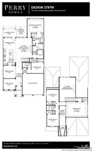 New construction Single-Family house 24147 Sidehill Lie, San Antonio, TX 78261 Design 2797W- photo 1 1