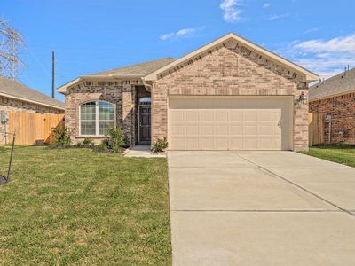 New construction Single-Family house 2405 Abbot Brook Drive, Iowa Colony, TX 77583 The Leeds- photo 0