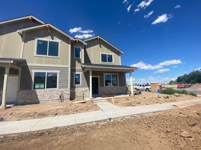 New construction Townhouse house 486 Condor Way, Johnstown, CO 80534 Pinecliffe- photo 0