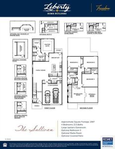New construction Single-Family house 15311 Bollardpoint Lane, Houston, TX 77053 The Sullivan- photo 1 1