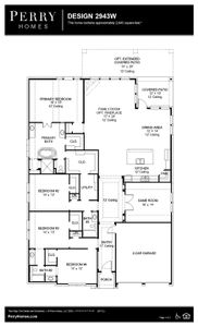 New construction Single-Family house 1713 Windward Way, Seguin, TX 78155 Design 2943W- photo 3 3