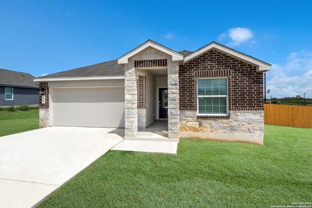 New construction Single-Family house 3837 Gristmill Way, San Antonio, TX 78245 Roffee- photo
