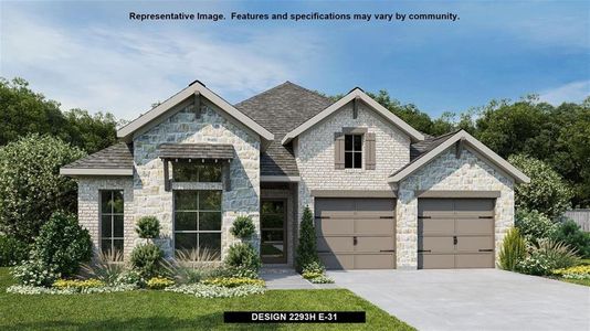 New construction Single-Family house 12315 Grassy Bend Drive, Mont Belvieu, TX 77523 Design 2293H- photo 0 0