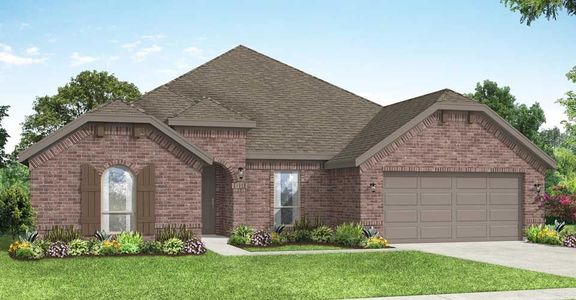 New construction Single-Family house Hampton, 212 Oakcrest Drive, Justin, TX 76247 - photo