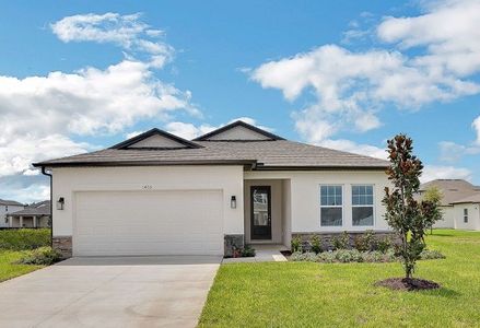 New construction Single-Family house 1405 Arbor Hill Drive, Deltona, FL 32725 Badland Homeplan- photo 0