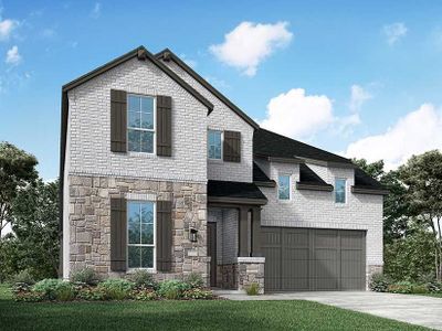 New construction Single-Family house Cambridge Plan, 5306 Lakeview Bend, Fulshear, TX 77441 - photo