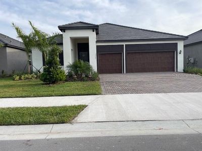 New construction Single-Family house 12240 Violet Jasper Drive, Parrish, FL 34219 Eventide- photo 0
