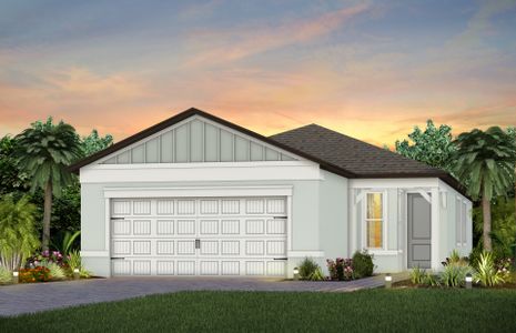 New construction Single-Family house 9405 Shorebird Court, Parrish, FL 34219 Compass- photo 1 1