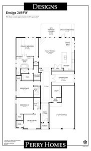 New construction Single-Family house 4241 Capstone Road, Midlothian, TX 76065 Design 2493W- photo 1 1