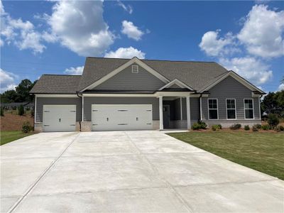 New construction Single-Family house 155 Cherokee Rose Lane, Hoschton, GA 30548 Jayden- photo 0