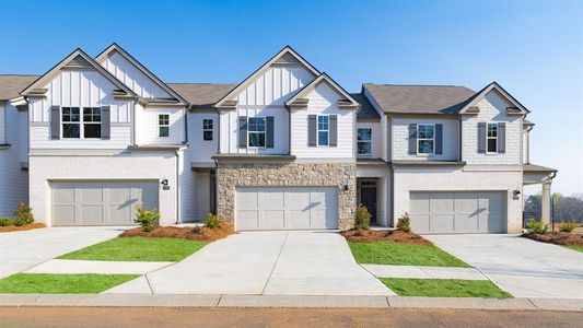 New construction Townhouse house 2434 Bayberry Street, Acworth, GA 30101 SALISBURY- photo 0