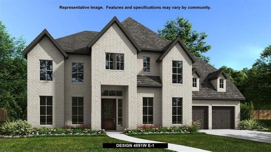 New construction Single-Family house 2818 Midlake Drive, Midlothian, TX 76065 Design 4891W- photo 0