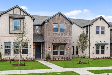 New construction Townhouse house 5921 Baritone Court, Sachse, TX 75048 Rice Homeplan- photo 5 5