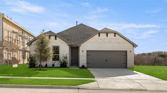 New construction Single-Family house 2100 Sesaro Drive, Aubrey, TX 76227 Basswood II U- photo 6 6