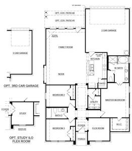 New construction Single-Family house 3926 Hometown Blvd, Heartland, TX 75126 Concept 1802- photo 12 12