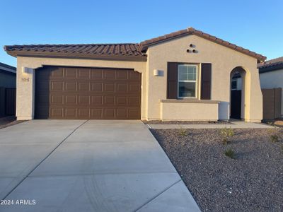 New construction Single-Family house 3014 E Hayfield Way, San Tan Valley, AZ 85140 Palo Verde Plan 3519- photo 0