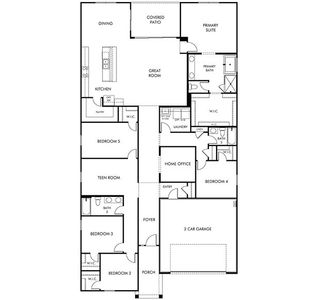 New construction Single-Family house 4865 W Karl Street, San Tan Valley, AZ 85144 Sydney- photo 2 2