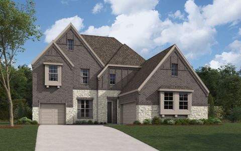 New construction Single-Family house The Shenandoah II, 16812 Eastern Red Boulevard, Fort Worth, TX 76247 - photo