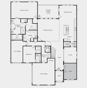New construction Single-Family house 21627 Cabramatta Field Drive, Cypress, TX 77433 Concerto- photo 1 1