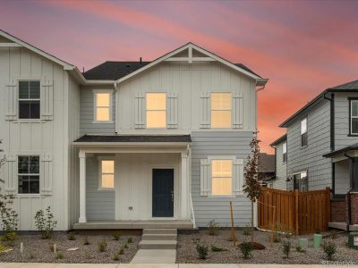 New construction Duplex house 253 Beetle Lane, Berthoud, CO 80513 The Vail - photo 0