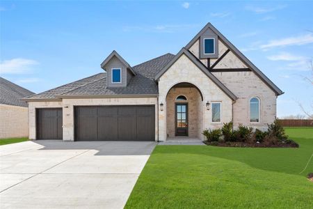 New construction Single-Family house 1867 Overcup Court, Waxahachie, TX 75165 Woodford F- photo