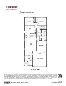 New construction Single-Family house 1519 Vancouver, 3903 Nature Court, Denison, TX 75020 - photo