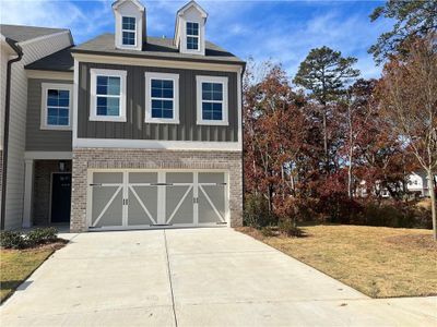 New construction Townhouse house 245 Lakeside Place, Canton, GA 30114 The Lincoln- photo 0