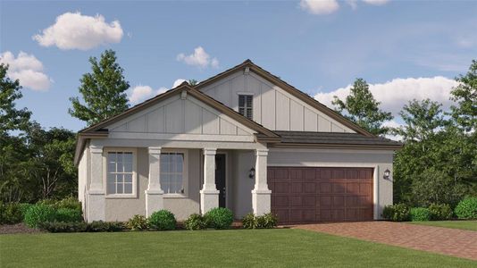 New construction Single-Family house 10356 Banyan Breeze Boulevard, Land O' Lakes, FL 34638 - photo 0