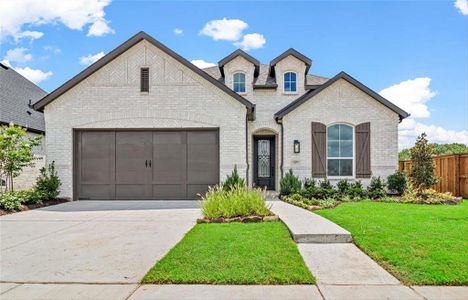 New construction Single-Family house 1537 Creekside Drive, Van Alstyne, TX 75495 Davenport Plan- photo 0