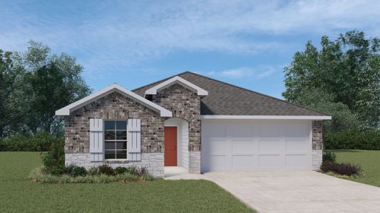 New construction Single-Family house 933 Lake Sweetwater Lane, Buda, TX 78610 The Easton- photo 0
