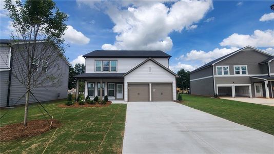 New construction Single-Family house 2162 Boxwood Circle Se, Conyers, GA 30094 Baker Homeplan- photo 3 3