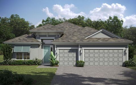 New construction Single-Family house Capistrano Grande Duet, 6450 High Pointe Way, Vero Beach, FL 32967 - photo