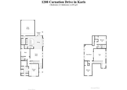 New construction Single-Family house 909 Carnation Drive, Crowley, TX 76036 - photo 1 1