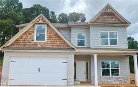 New construction Single-Family house 144 Elivia Way, Dallas, GA 30132 Savannah- photo 0